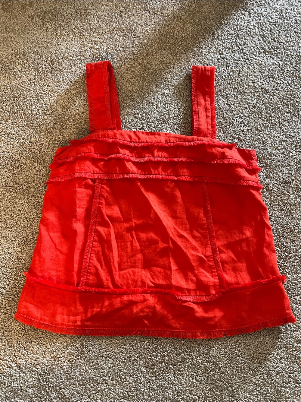 J. Crew 100% Linen Top